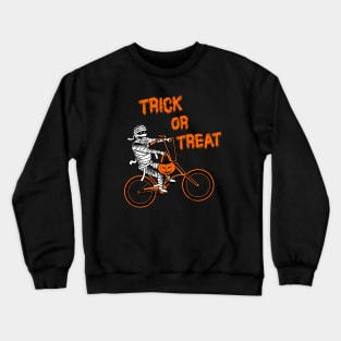 Trick Or Treat Mummy Crewneck Sweatshirt